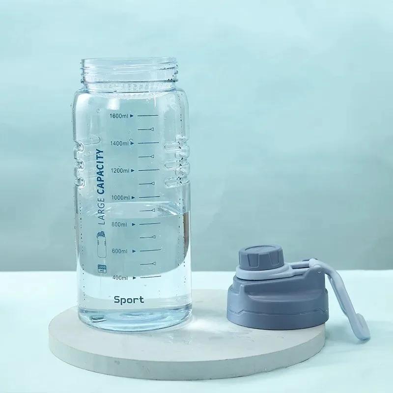 2200ml Sport-Wasserflasche mit großer Kapazität, Fitness-Wasserflasche, Wandern Fitness, Outdoor-Camping für Männer und Frauen