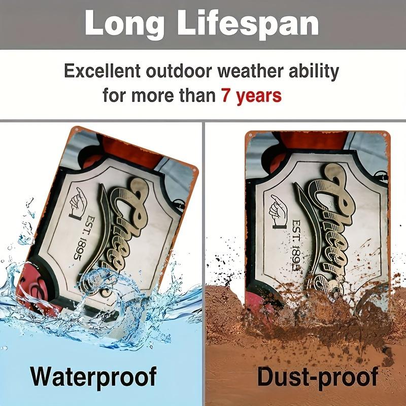 1 piece, Metal Aluminum Sign, "Cheers Bar Sign", (8x12 inches/20cm*30cm), Vintage Wall Art Decoration