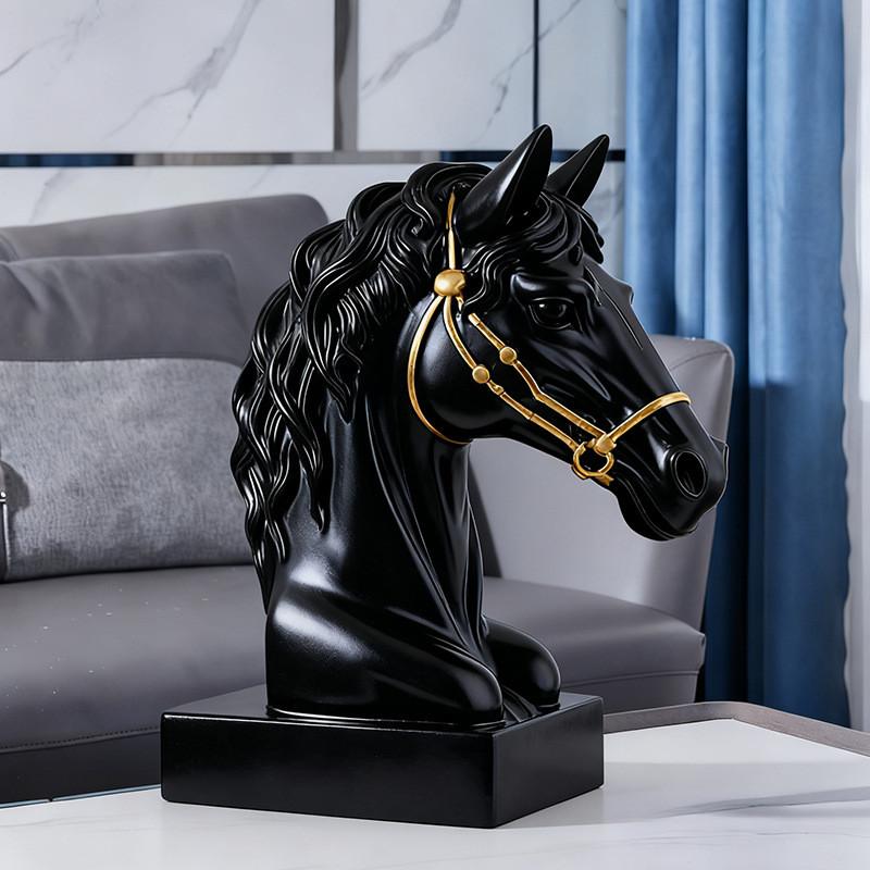 Artistic Horse Success Sculpture Home Decor Gift For Celebrations And Office Display
