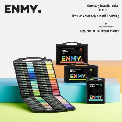 Enmy Soft Tip Refillable Acrylic Markers & Gift Bag