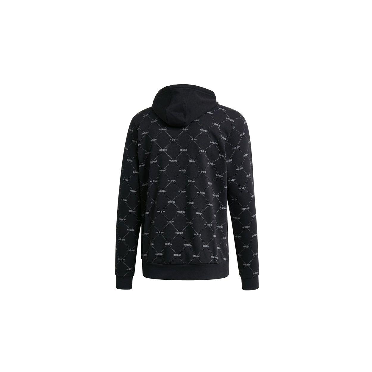 Adidas Neo Core Fav Hoodie Повседневная спортивная пуловерная куртка Мужские топы Черный — фото 2