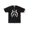 Bape Space Camo Front Shark Tee 0ZXTEM10011XE