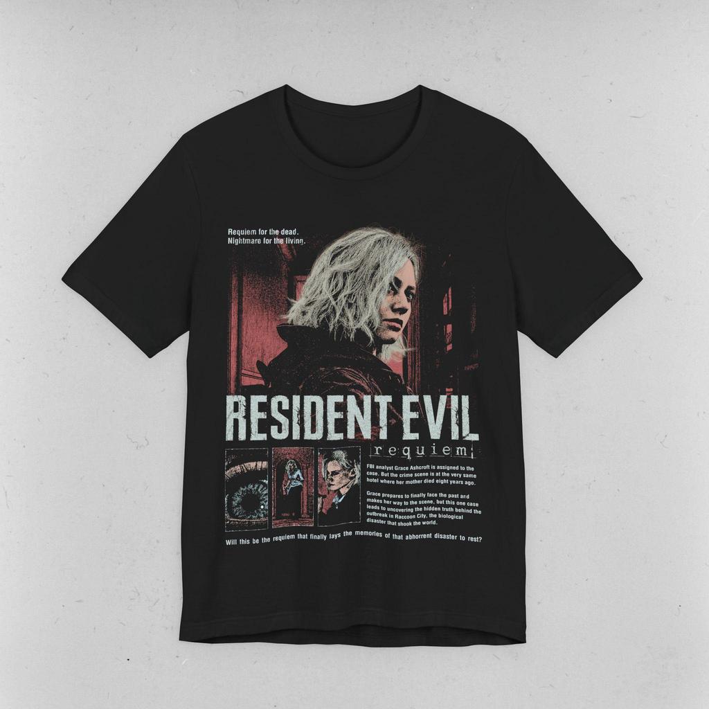 Resident Evil 4 Remake T-shirt Unisex Oversize Y2k Manica Corta Uomo Donna Larga Stampata Cotone Alta Qualità Donna Uomo...
