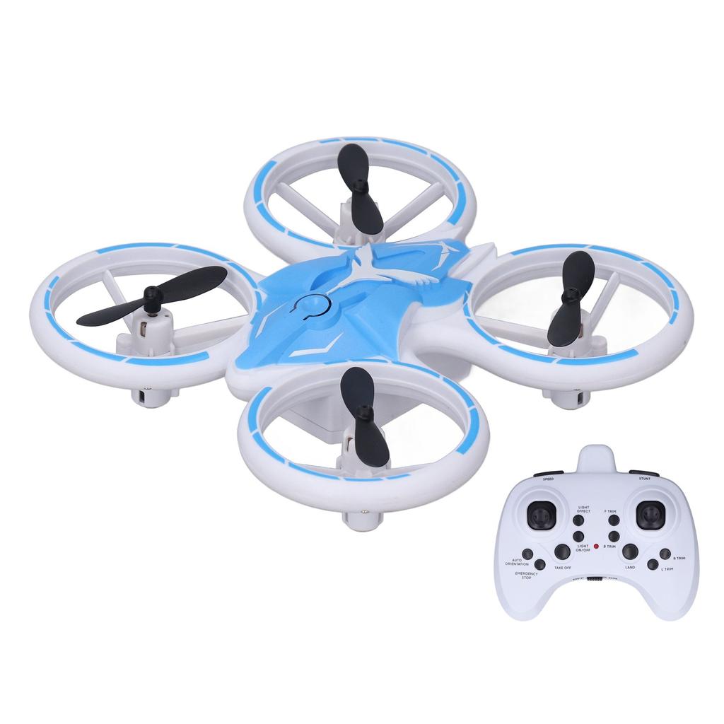Mini Drone for Kids Beginners 2.4G 6 Axes LED Roll Over One Key Take Off RC Helicopter Quadcopter with Headless Mode