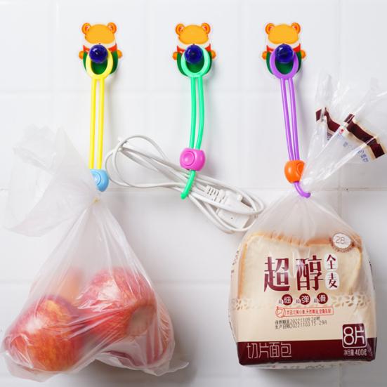 10Pcs Sealing Ties Reusable Multipurpose Zipper Cable Ties Food Bags Detachable Sealing Cables