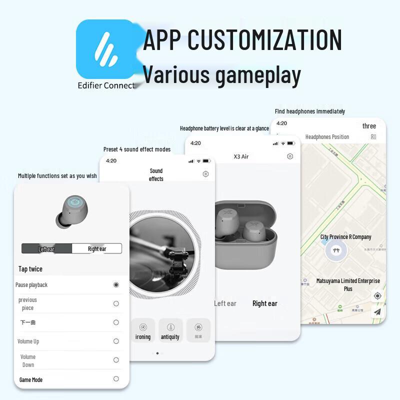 Edifier X3 Air True Wireless Bluetooth Earbuds
