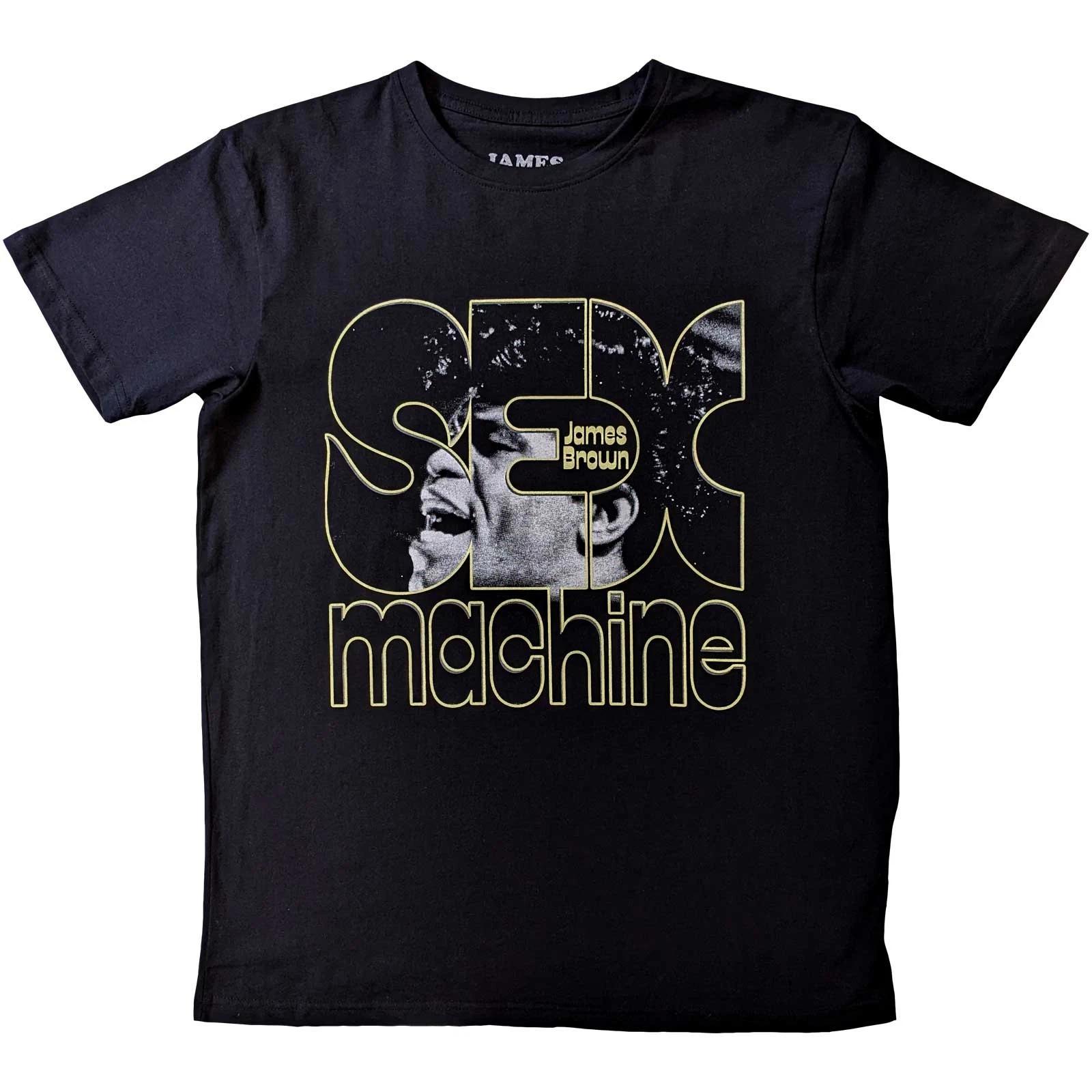 James Brown T-Shirt: Sex Machine OFFICIAL NEW M