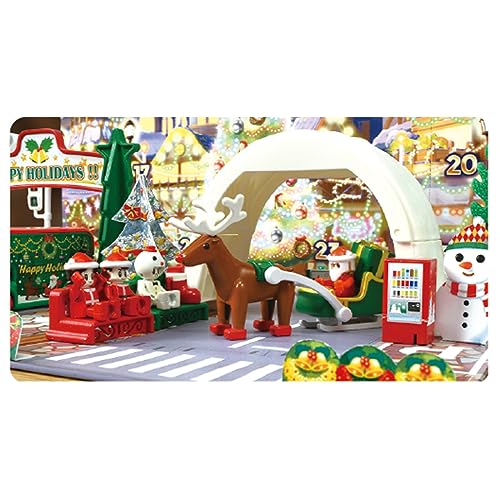 Takara Tomy Tomica Adventskalender Miniatur-Autospielzeug für Kinder ab 3 Jahren