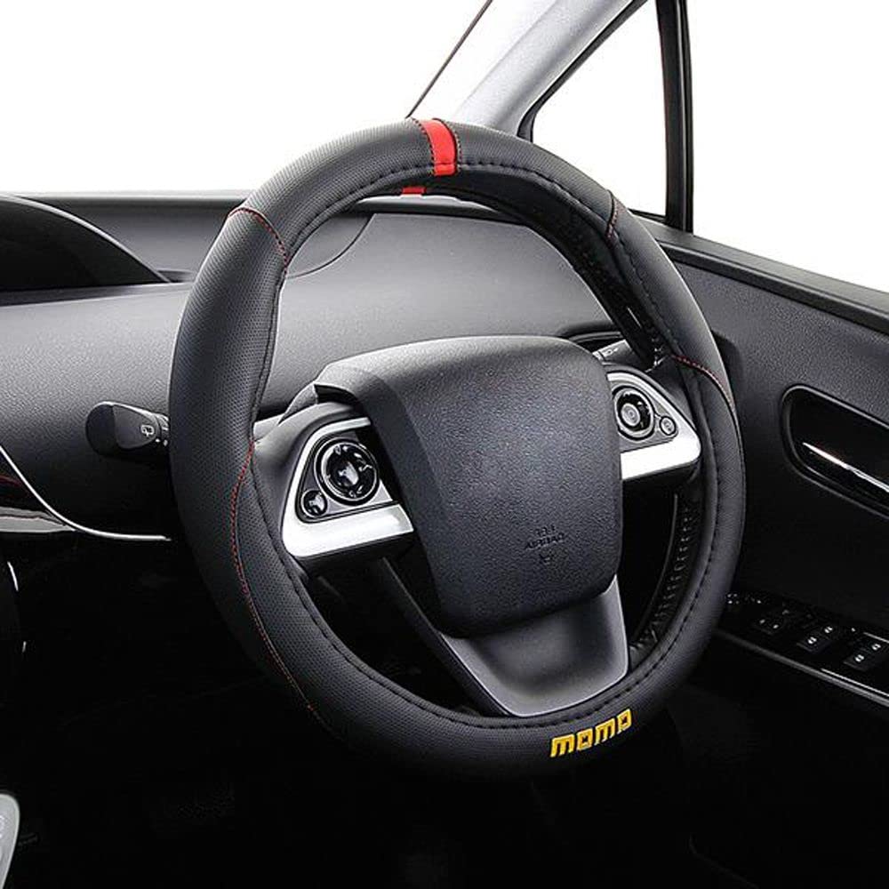 ELEGANT MOMO Steering Wheel Cover, Italy, Milan, Red