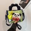 Large Capacity Graffiti Illustration Bag Personalized Handbag Bag Crossbody