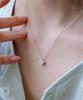 47Bag 925 Silver Lucky Four-Leaf Clover Necklace Vera