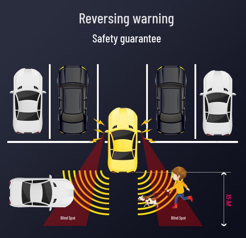 Rearview Mirror Blind Spot & Lane Departure Warning System for Toyota Corolla, RAV4, Levin, Camry