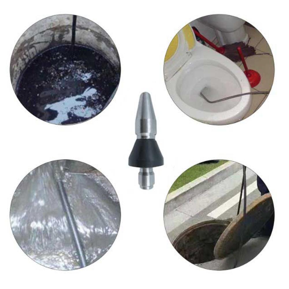 1/4\'\' Cleaning Nozzle Blocked Sewers Flushing Parts