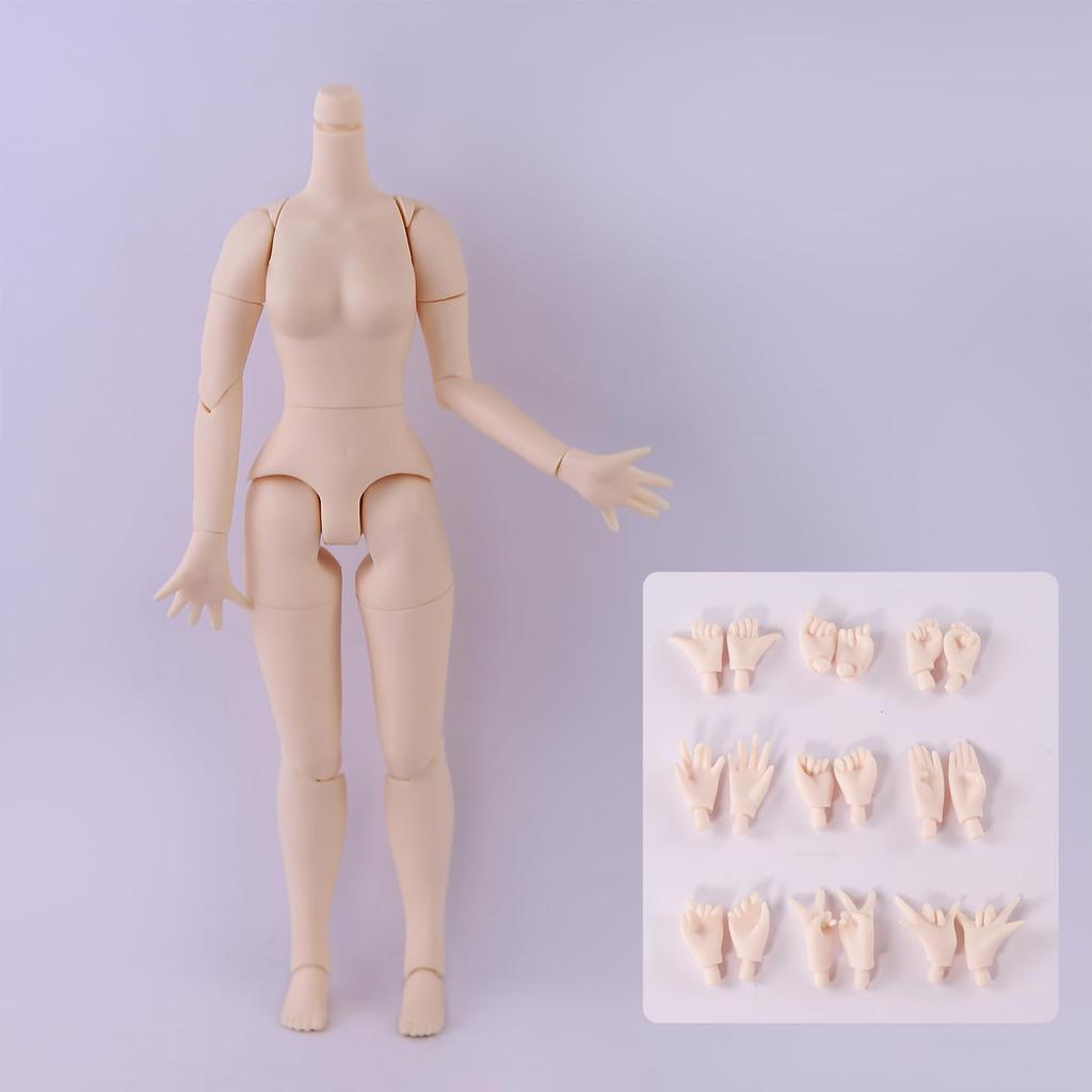 ICY DBS 30cm BJD 19 Articulated 4 Eye This Cute Doll Is Perfect As a Gift for for As a or As a Display Doll, Joints, Colors. Girls, Practice,