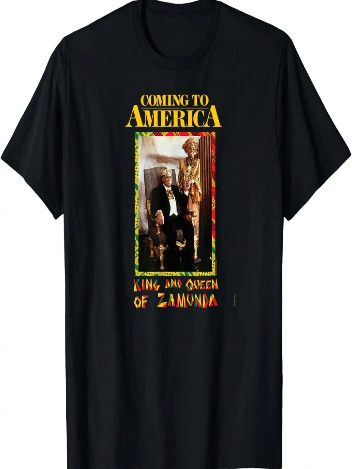 Coming To America_ King And Queen Zamunda T-Shirt S разноцветный