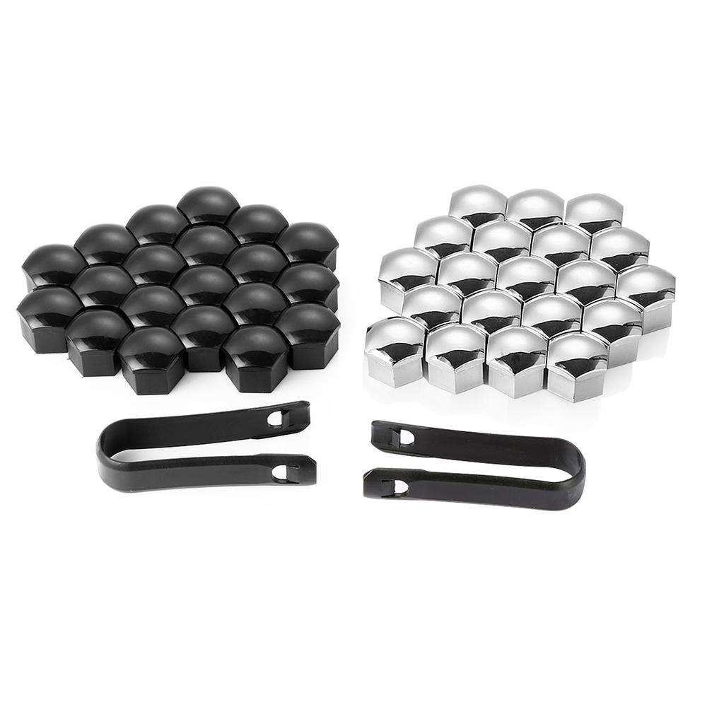 20Pcs/lot Wheel Lug Bolt Center Nut Covers Caps 321601173A for 1jzfb A4 Q5 Golf Skoda SEAT with 17mm Hexagon Bolt jzfb1