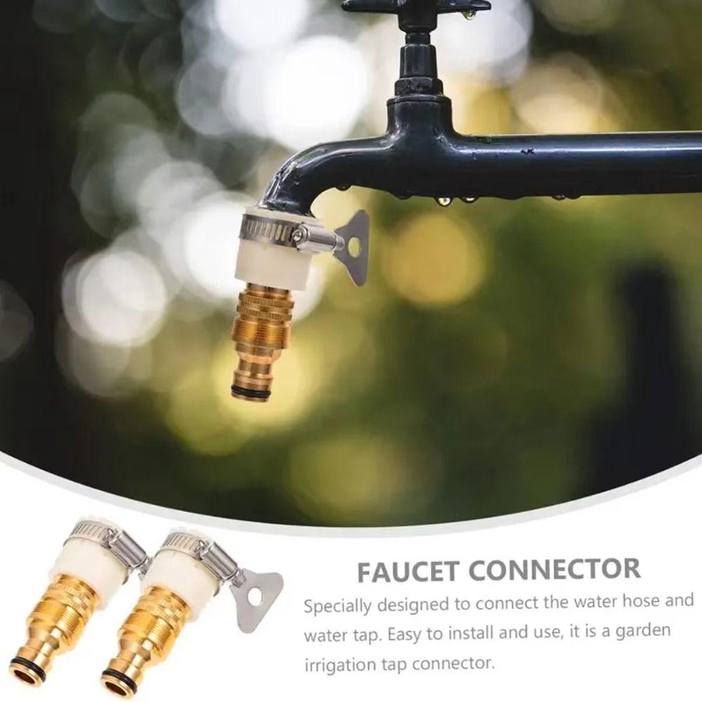 15-23mm Universal Hose Tap Adapters Wear Resist Faucet Adapter Faucet Tap Connector Home Garage
