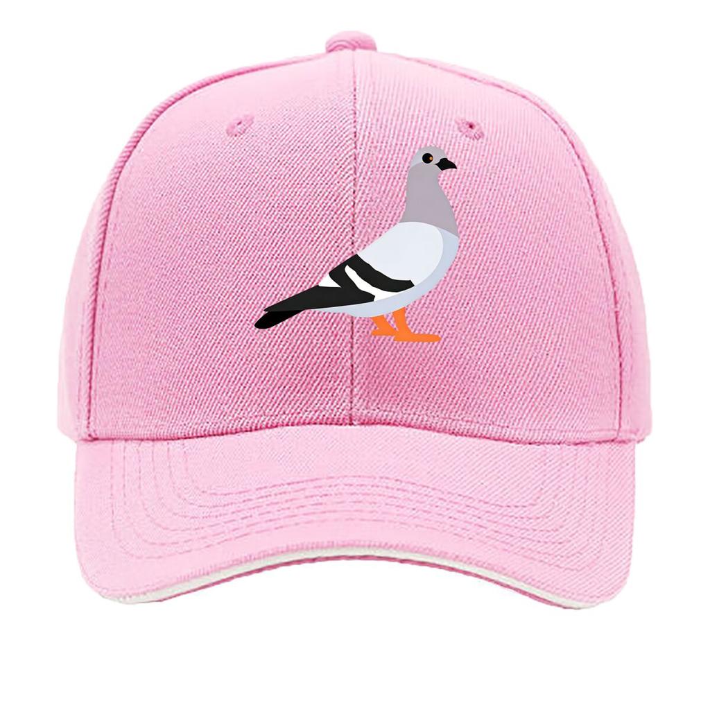 AutumnWinter Outdoor Solid Color Hat Dove Cap Vintage Unisexs and Womens Fashion Outdoor Hat Soli Sandwich Baseball Cap