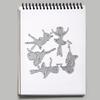Metal Die Cut Embossing Molds Molds Ballet Girl Cutting Dies for Photo Card Scrapbooking Decorations