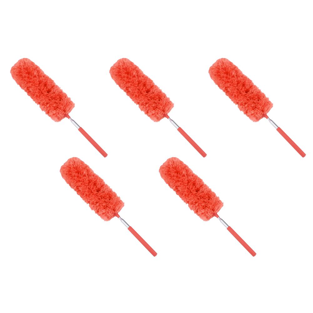 Adjustable Stretch Extend Microfiber Feather Duster Household Anti Dusting Brush Air-condition Car Furniture Cleaning Brush