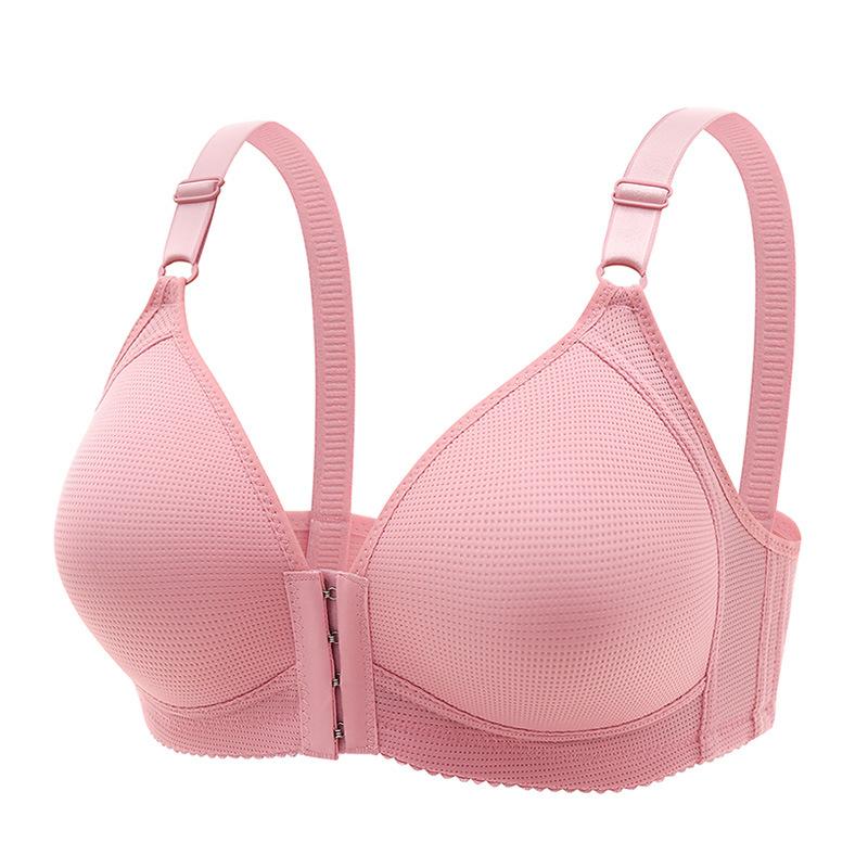 

Дизайн с застежкой спереди, регулируемые бретели, несъемные подушечки, текстурированная ткань обеспечивает поддержку и комфорт для ношения в любое время года, черный, комфортное нижнее белье 52/120 розовый