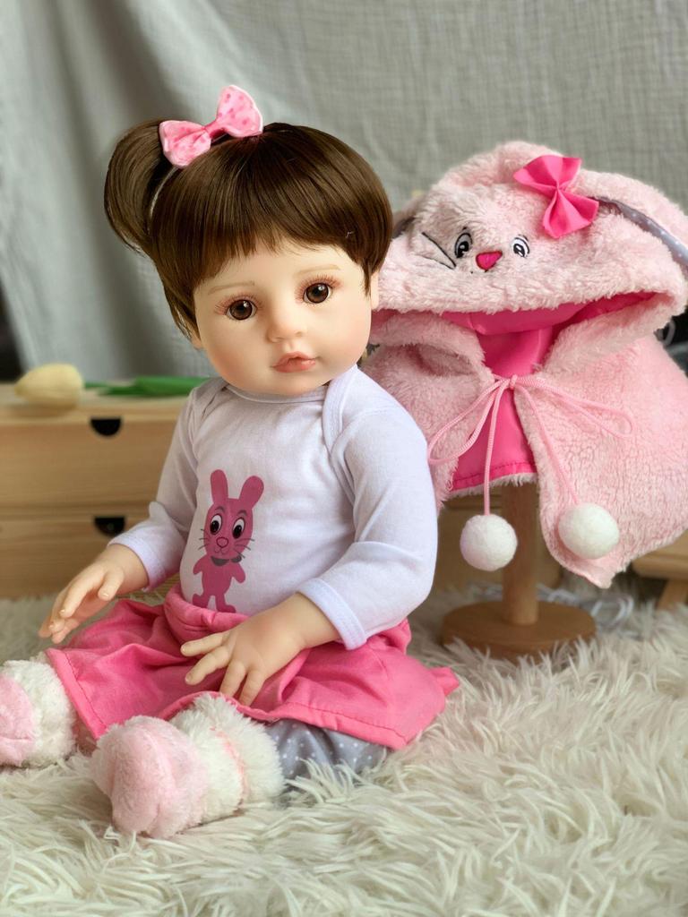 Reborn Vinyl Baby Doll - Realistic Soft Rubber Children's Toy Gift