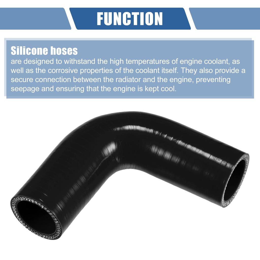 X AUTOHAUX Silicone Hose, Silicone Pipe, Radiator Hose, 1 Piece,