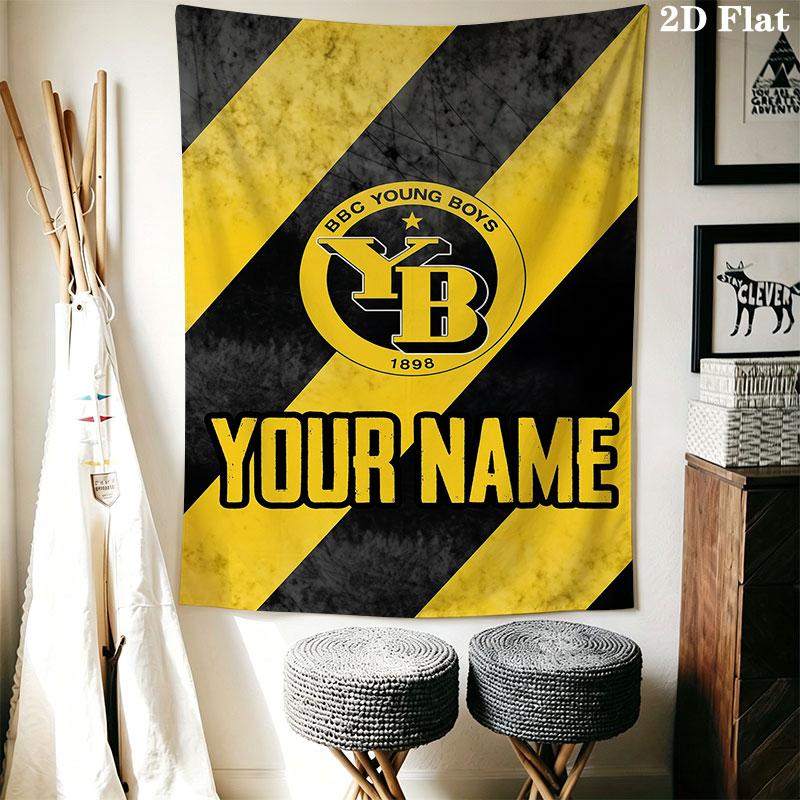 Custom Yb Wall Hanging Printed Fabric Blanket Decorative Tapestries for Bedroom Living Room Home Decor
