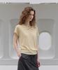 Toabe Linen Half-Open Knit (Yellow)