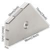 Stainless Steel Fret Leveler Silver Pickup Leveling Tool  Guitar Bass Maintenance