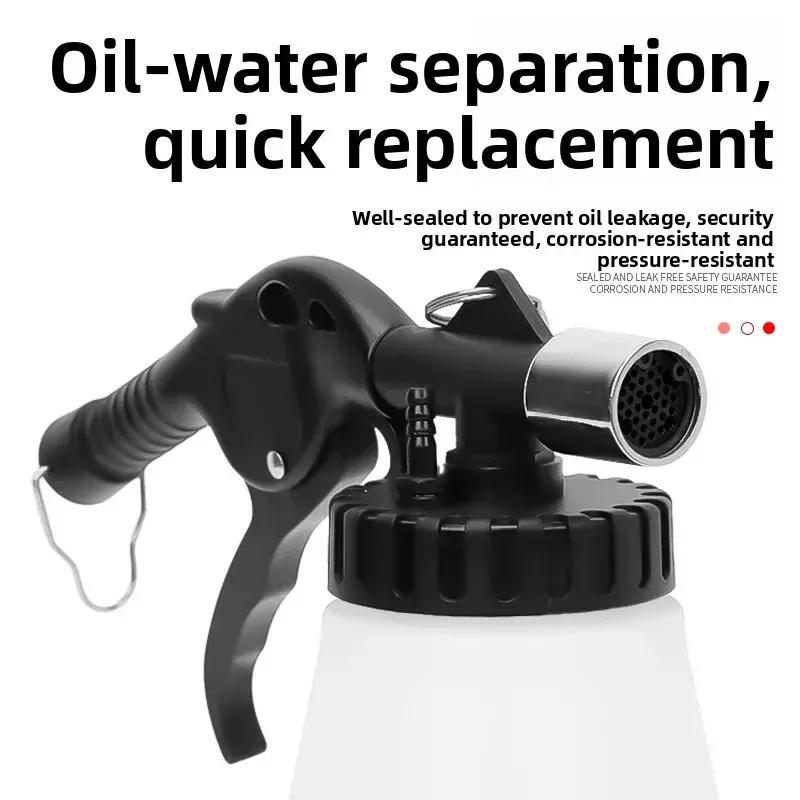 Durable Portable Pneumatic Brake Fluid Changer Automobile Brake Fluid Changer Connector Filler Emptying Tool Change Brake Fluid