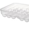 Muti-Gride Egg Storage Box Refrigerator Side Door Storage Rack Anti-Fall Stackable Kitchen-Specific Egg Tray Food Egg Storage