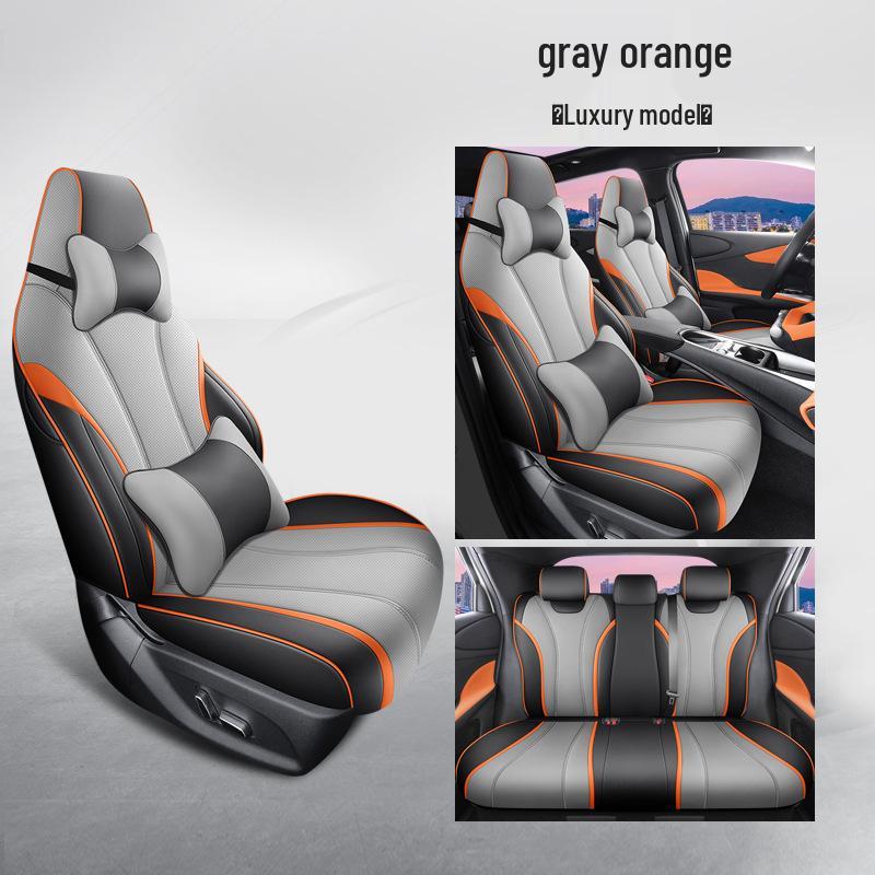 BYD Dolphin Leather Car Seat Cushion - All-Season, Universal Fit