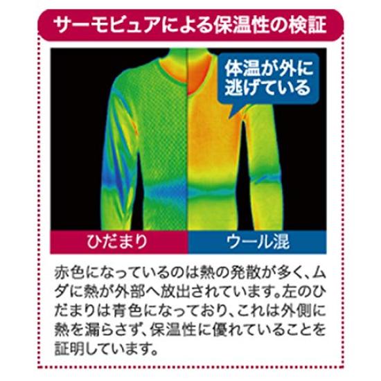 Healthy Underwear Hidamari Goku Size KW851 Women's Slacks, M,