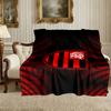 Couverture Motif Rangers FC, Couverture Douillette pour un Confort Toutes Saisons sur Canapés, Lits, Bureau, Voiture, Camping et Voyages