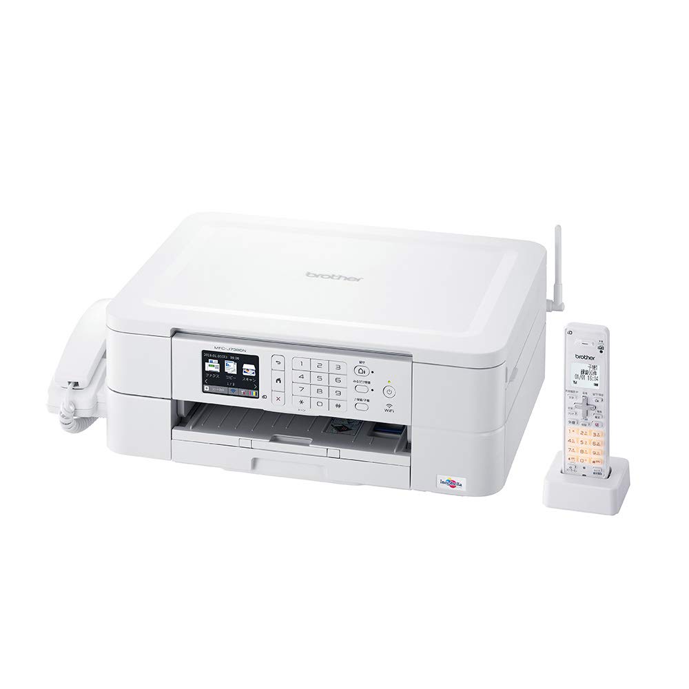 

Brother Printer A4 Inkjet Multifunction Machine FAX Telephone with 1 Handset Wireless LAN MFC-J738DN