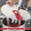 Mixer Splatter Guard Anti-Splash Silicone Lid for Eggs Reusable Cooking Supplies for Kitchen Cream Frothing Pans Baking Supplies