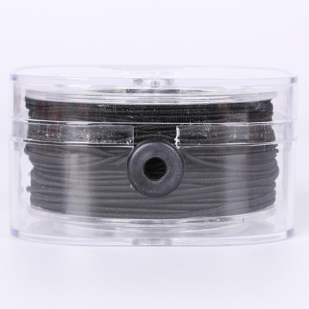 0.8-1.5mm DIY Beading Stretch Rubber Band Elastic Thread Cord with Box Round Beading Wire Jewelry Making