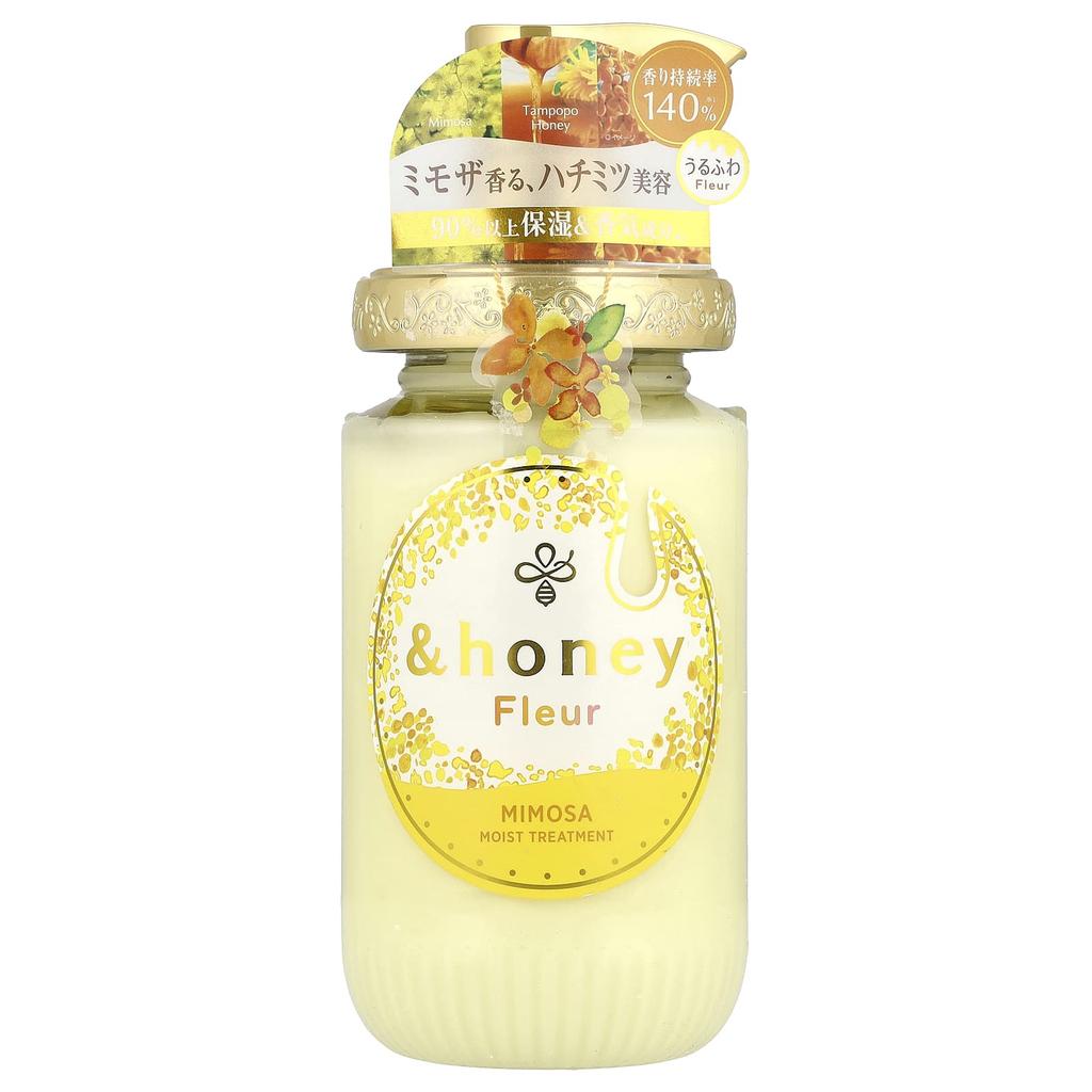 &Honey, Fleur Moist Treatment, Mimosa Honey, 440Ml(14.9Fl Oz)