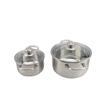 Cookware Set 304 Stainless Steel Thickened Soup Pots with Double Handle Lids for Kitchen