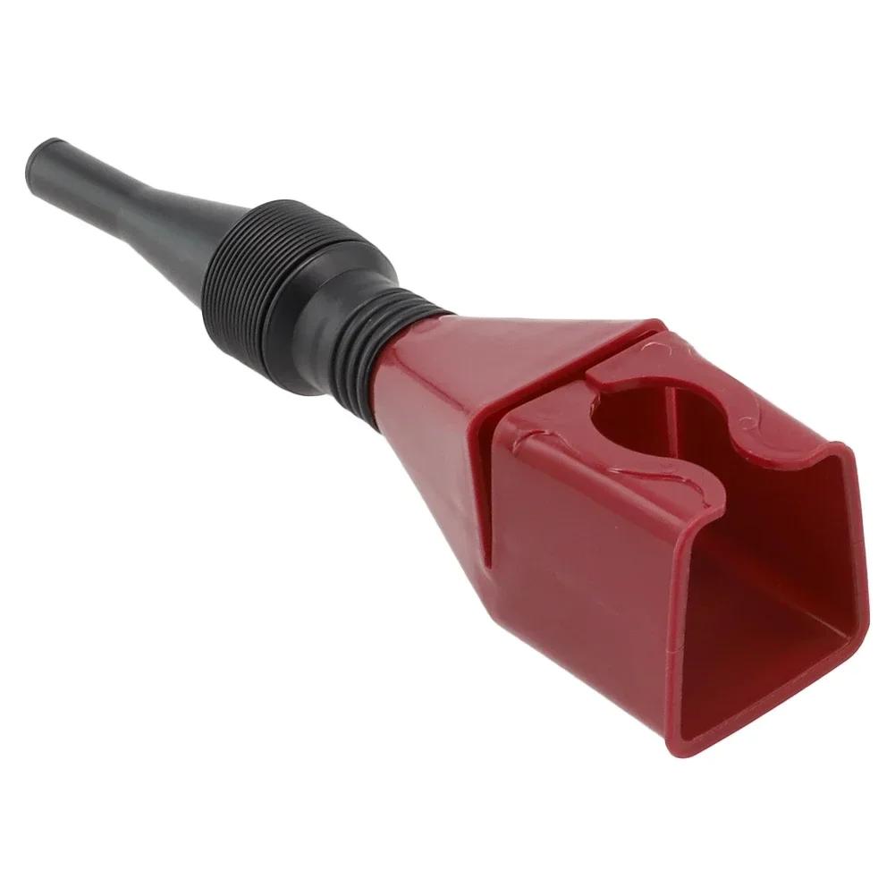 Car Refueling Funnel With Filter Motorcycle Truck Engine Oil Gasoline Filling Funnels Extensive Pipe Portable