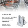 5pcs Galvanized Steel Plate Door Latch Anti-Drop Fence Latch  Enclosure Door
