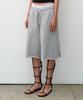 THEVINYLHOUSE Cut-Off Damage Shorts Gray