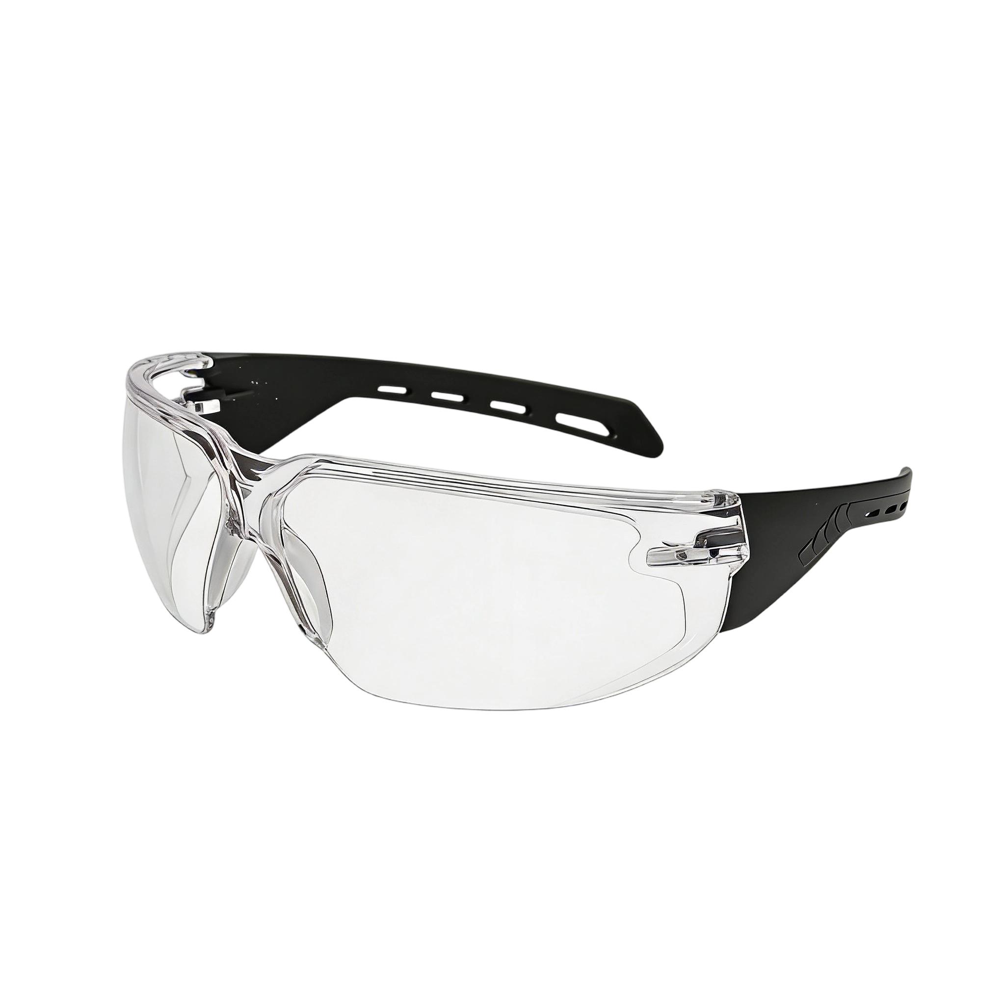 Dust Resistant Safety Glasses Anti-Fog ANSI Z87 Compliant with UVA and UVB Protection HM10 чёрный
