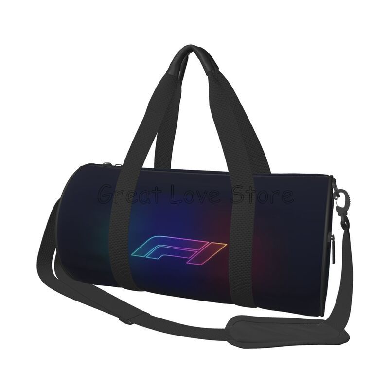 Formula1 Racing Travel Duffel Bag Unisex Portable Weekender Overnight Bags Waterproof Carry On Luggage Bag Sport Gym Yoga Bags