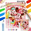 Digital Oil Painting Mickey Minnie Valentine Painting Art Handmade Diy Gift Home Decoration