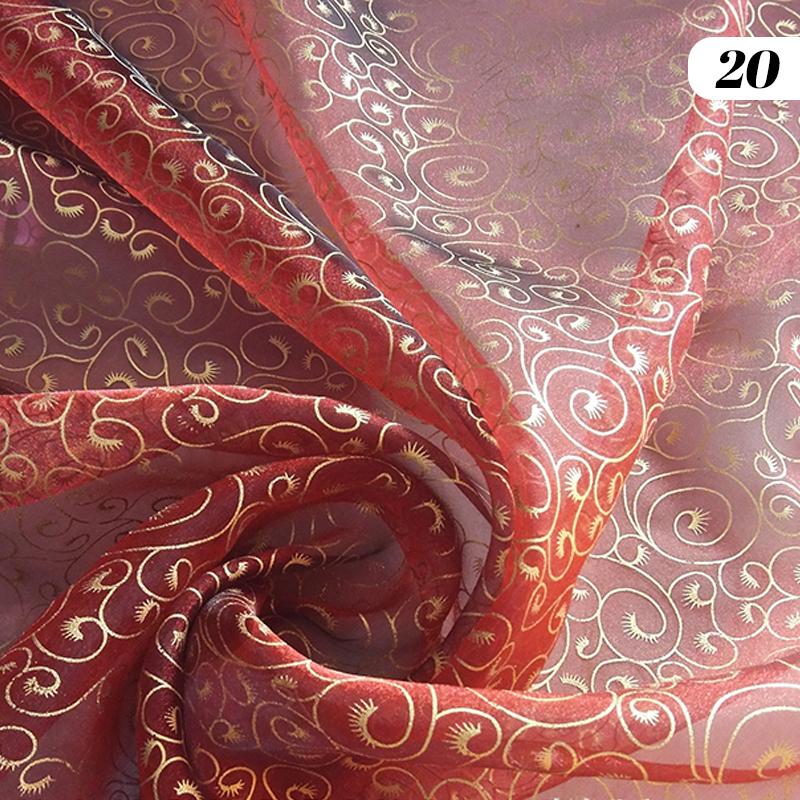 1M Hot Stamping Silver Creative Meteor Pattern Organza Designer Fabric Gauze Tulle Fabric Diy Dress Stage Clothing Decor