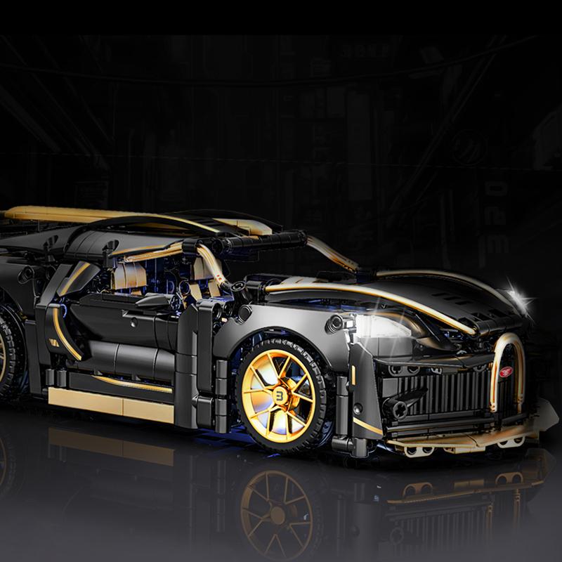 1:14 høyteknologiske byggeklosser Super Cars Fjernkontroll MOC Bricks Racing Cars Sett Tekniske leker Gaver til gutter Voksne barn