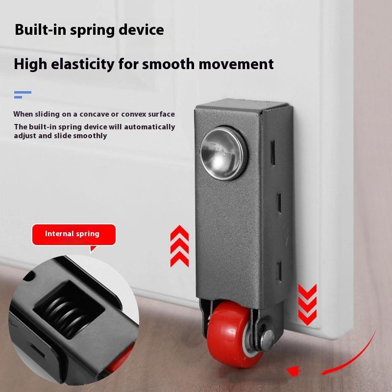 Door Sagging Universal Sliding Door Pulley Swing Door Guide Wheel Cold Steel Silent Anti Falling Load-Bearing Bottom Wheel
