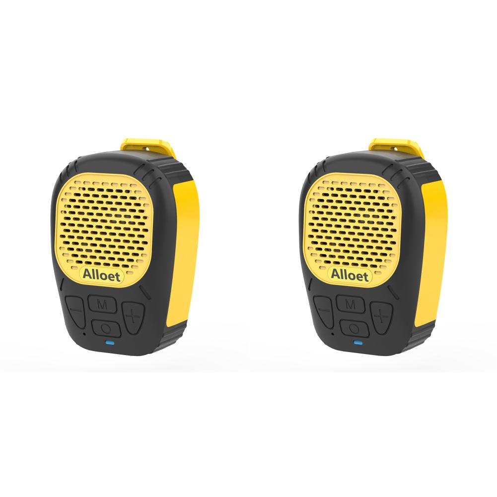 1/2Pcs Wearable Speaker Bluetooth 5.3 Waterproof Magnetic Clip-On Wireless Portable Speakers with Mic Hands-Free Music/Call